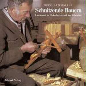 Schnitzende Bauern de Reinhard Haller