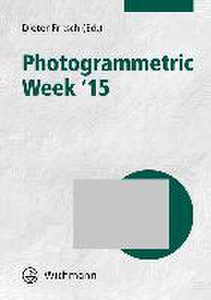 Photogrammetric Week '15 de Dieter Fritsch