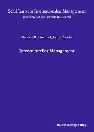 Interkulturelles Management de Thomas R. Hummel