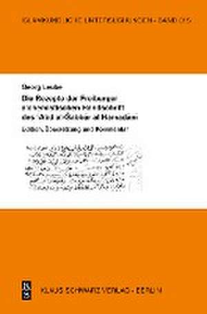 Die Rezepte der Freiburger alchemistischen Handschrift des ¿Abd al-Gabbar al-Hamadani de Georg Leube