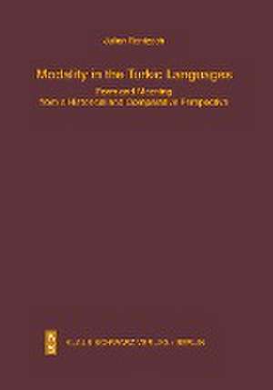 Modality in the Turkic Languages de Julian Rentzsch