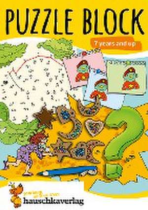 Puzzle Activity Book from 7 Years: Colourful Preschool Activity Books with Puzzle Fun - Labyrinth, Sudoku, Search and Find Books for Children, Promotes Concentration & Logical Thinking de Agnes Spiecker