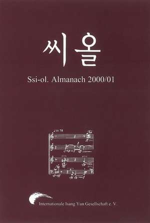 Ssi-ol Almanach (2000/01) de Walter-Wolfgang Sparrer