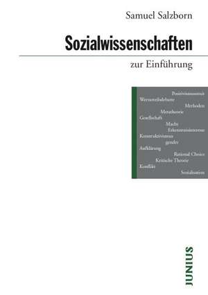 Sozialwissenschaften zur Einführung de Samuel Salzborn