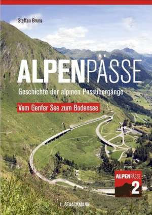 Alpenpässe 2 - Vom Genfer See zum Bodensee de Steffan Bruns