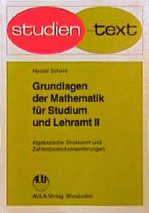 Scheid: Algebraische Strukturen