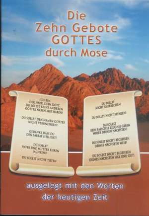 Die Zehn Gebote Gottes durch Mose de Gabriele