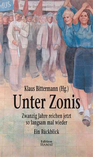 Unter Zonis de Klaus Bittermann