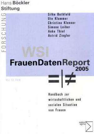 WSI-FrauenDatenReport. 2005 de Ute Klammer