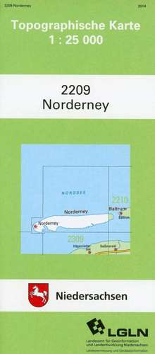 Norderney 1 : 25 000. (TK 2209/N)