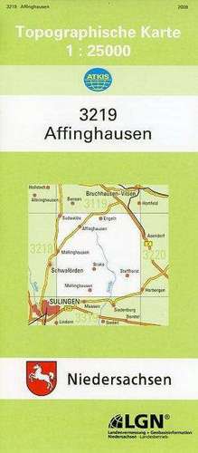 Affinghausen 1 : 25 000