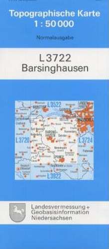 Barsinghausen 1 : 50 000. (TK 3722/N)