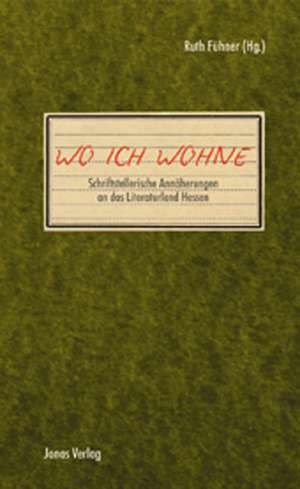 Wo ich wohne de Ruth Fühner