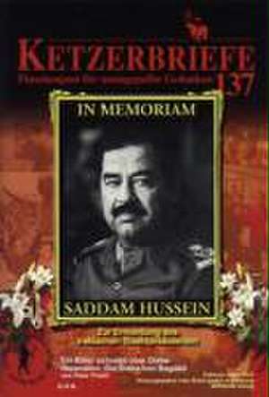 In Momoriam Saddam Hussein de Peter Priskil