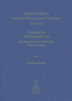 Strategie Der Selbstinszenierung de Christiane Krause