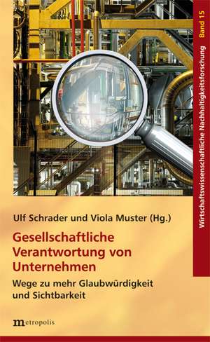 Gesellschaftliche Verantwortung von Unternehmen de Ulf Schrader