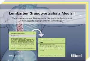 Deschka, M: Lernkarten Grundwortschatz Medizin