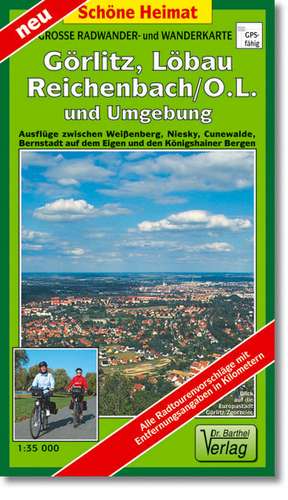 Görlitz, Löbau, Reichenbach/O.L. und Umgebung 1 : 35 000