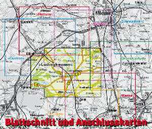 Lüdinghausen & Seppenrade, KVplan, Radkarte/Freizeitkarte/Stadtplan, 1:25.000 / 1:15.000 / 1:7.500 de Sascha René Tacken