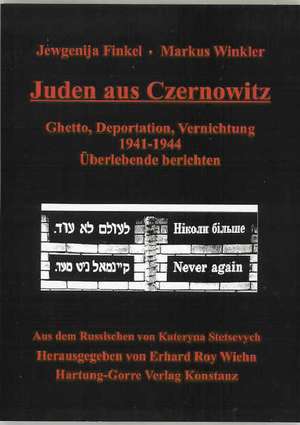 Juden aus Czernowitz de Jewgenija Finkel