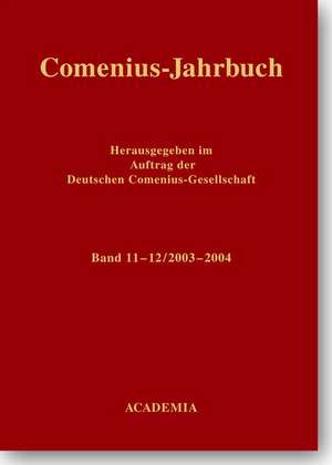 Comenius-Jahrbuch de Andreas Fritsch