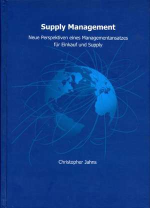 Supply Management de Christopher Jahns