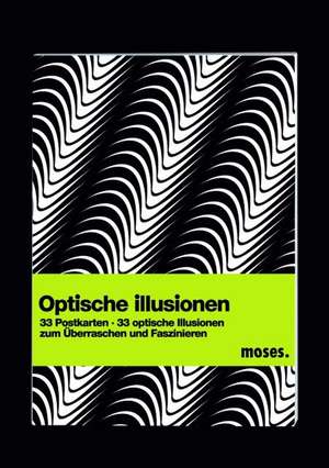 Optische Illusionen - Das Postkartenbuch de Britta Waldmann