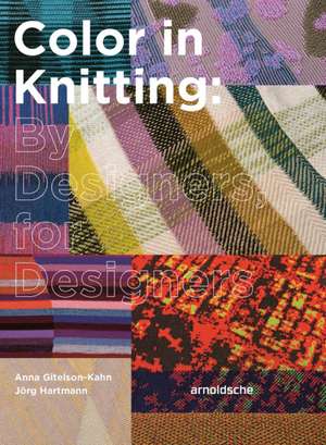 Color in Knitting de Jörg Hartmann