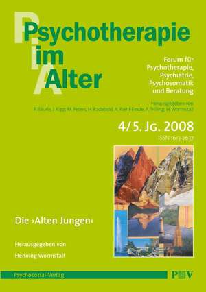 Psychotherapie im Alter Nr. 20: Die »Alten Jungen« - Kann man sich auf das Alter vorbereiten? Herausgegeben von Henning Wormstall de Peter Bäurle