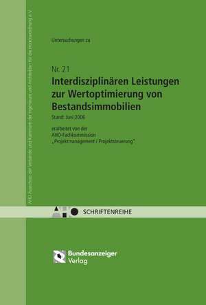 Interdisziplinäre Leistungen zur Wertoptimierung von Bestandsimmobilien