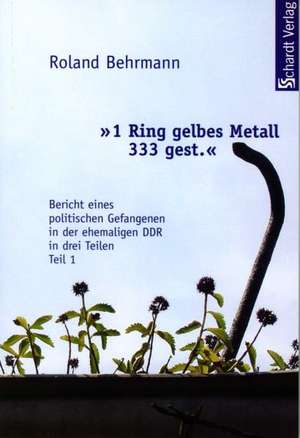 "1 Ring gelbes Metall 333 gest." de Roland Behrmann