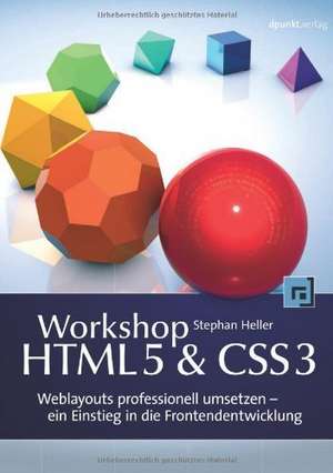 Workshop HTML5 & CSS3 de Stephan Heller