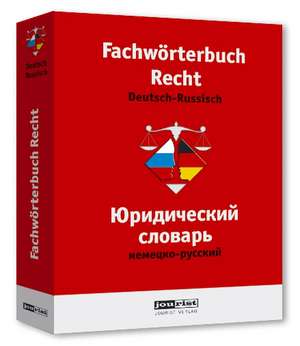 Fachwörterbuch Recht Deutsch-Russisch de A. Aksenenko