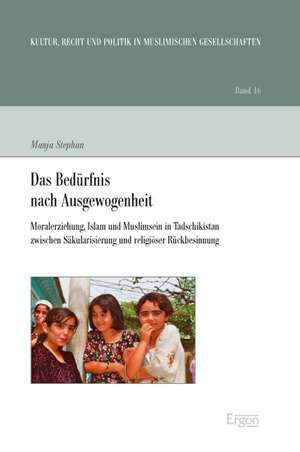 Das Bedürfnis nach Ausgewogenheit de Manja Stephan