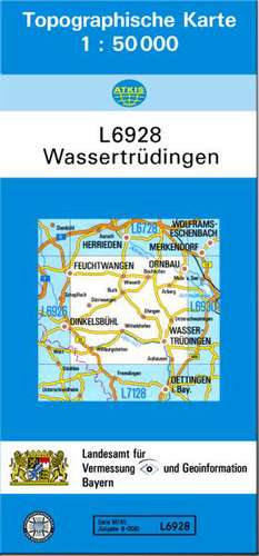 Wassertrüdingen 1 : 50 000