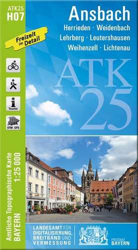 Ansbach 1 : 25 000