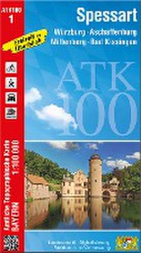 ATK100-1 Spessart (Amtliche Topographische Karte 1:100000) de Breitband und Vermessung Landesamt für Digitalisierung