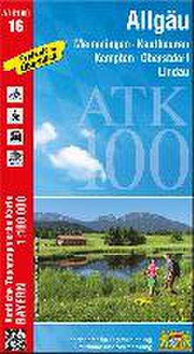 ATK100-16 Allgäu (Amtliche Topographische Karte 1:100000) de Breitband und Vermessung Landesamt für Digitalisierung