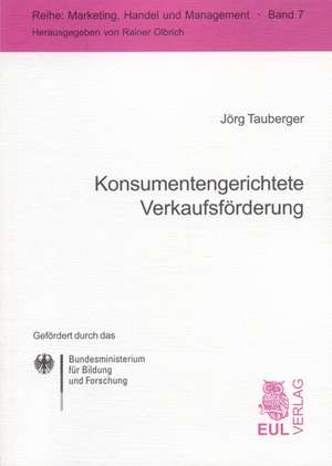 Konsumentengerichtete Verkaufsförderung de Jörg Tauberger