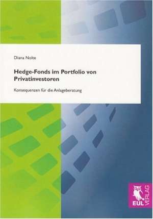 Hedge-Fonds im Portfolio von Privatinvestoren de Diana Nolte