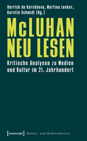 McLuhan neu lesen de Derrick de Kerckhove