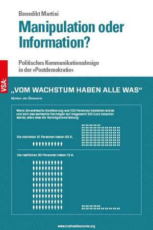 Manipulation oder Information? de Benedikt Martini