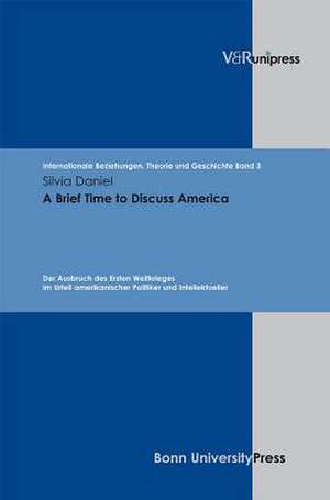 A Brief Time to Discuss America de Silvia Daniel