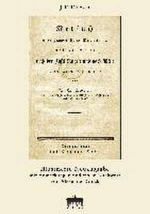 Versuch einer humoristischen Beschreibung meiner Reise nach der Insel Rügen und nach Wien in den Jahren 1824 und 1833 de J. E. Klopsch