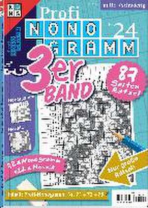 Profi-Nonogramm 3er-Band Nr. 24 de Conceptis Puzzles