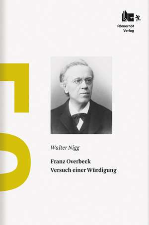 Franz Overbeck de Walter Nigg