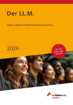 Der LL.M. 2026 de Michael Hies