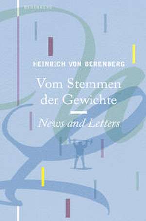 Vom Stemmen der Gewichte de Heinrich von Berenberg