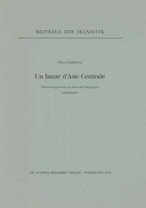 Un Bazar D'Asie Centrale de Pierre Centlivres