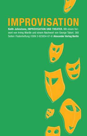 Improvisation und Theater de Keith Johnstone